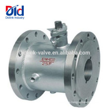 Fire Safe Dn10 Flange Pn40 Hot Water 3 Inch Jacket Stainless Steel Insulation Steam Ball Valve Full Bore